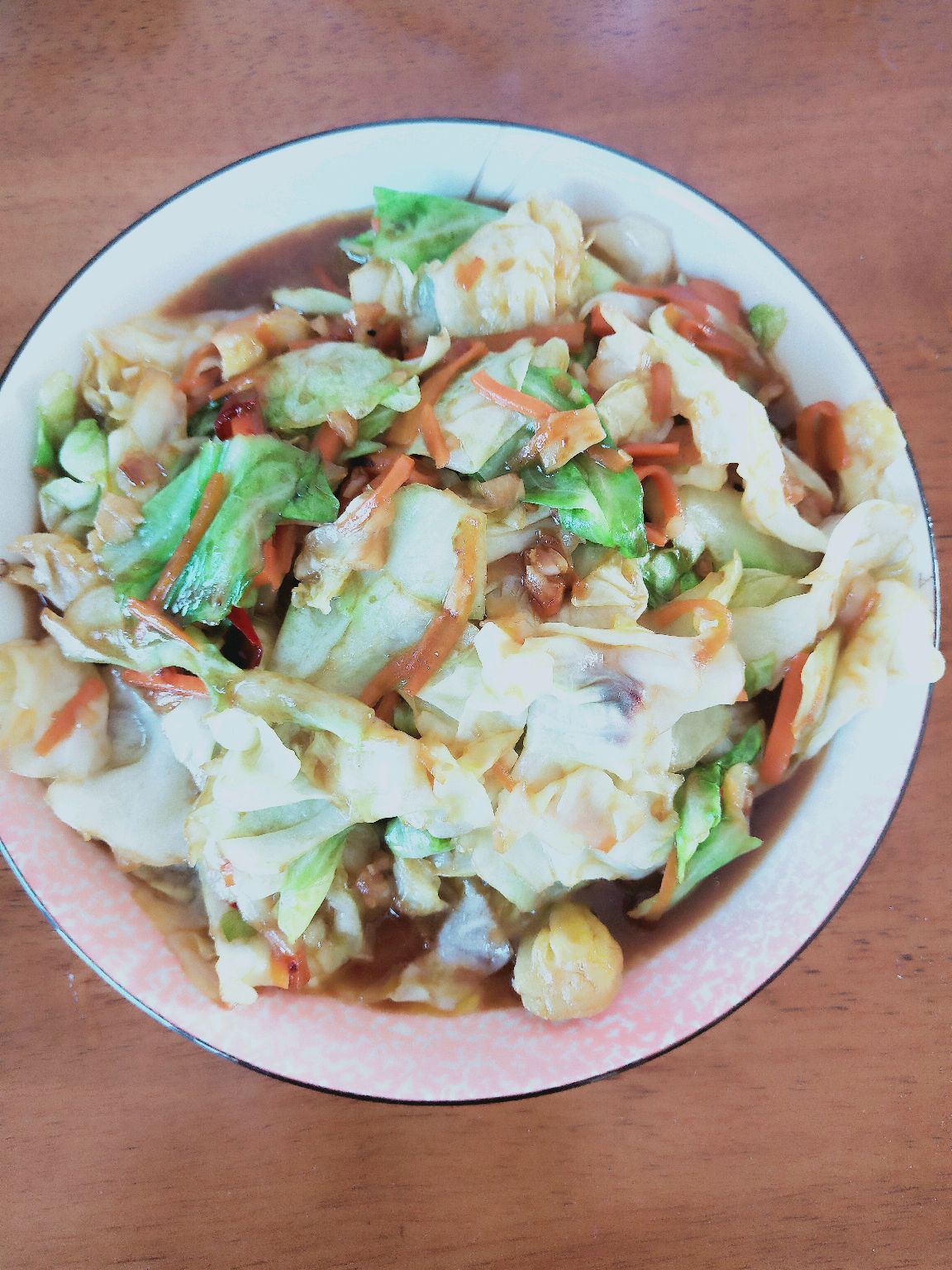 耗油圆白菜