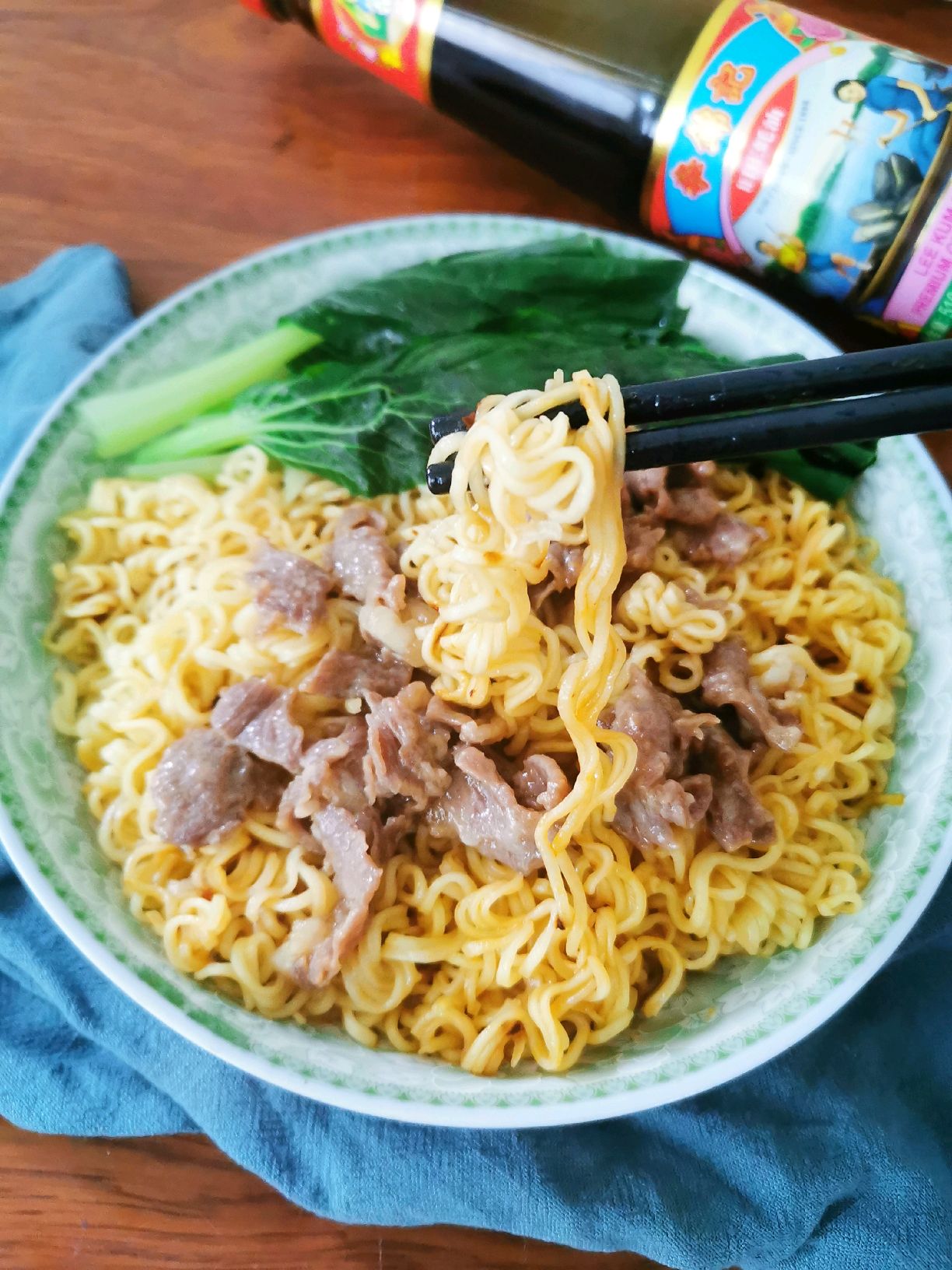 蚝油蒸面