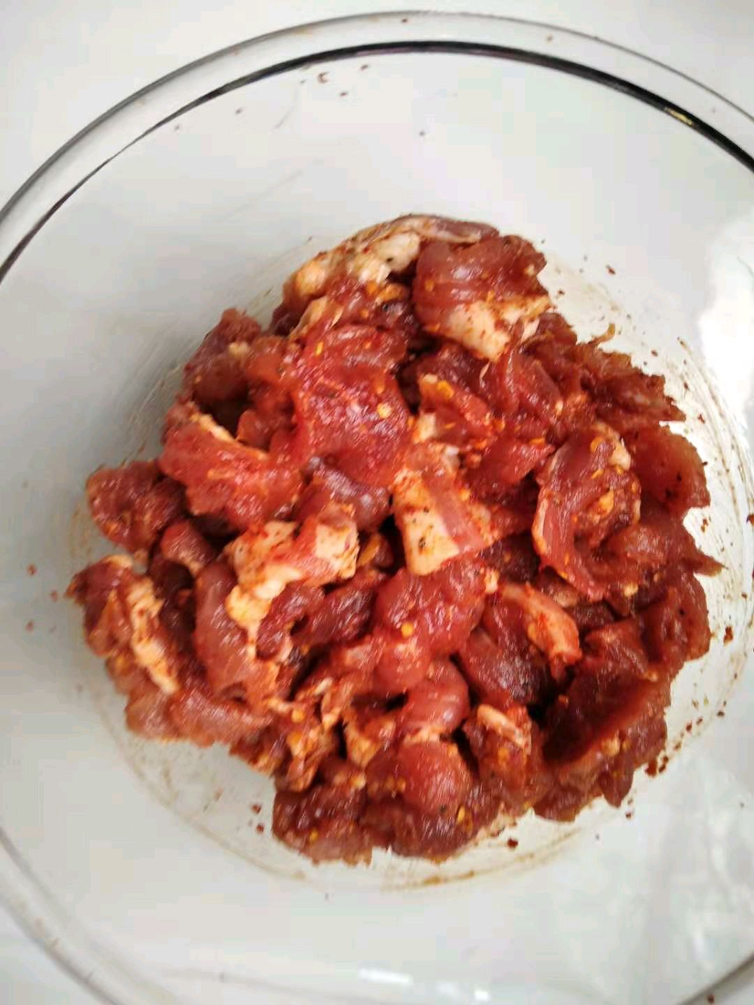 好运连连牙签肉