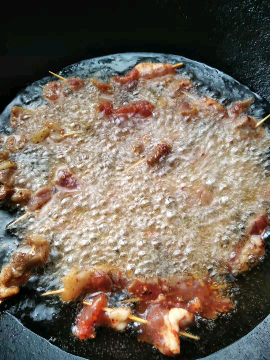 好运连连牙签肉