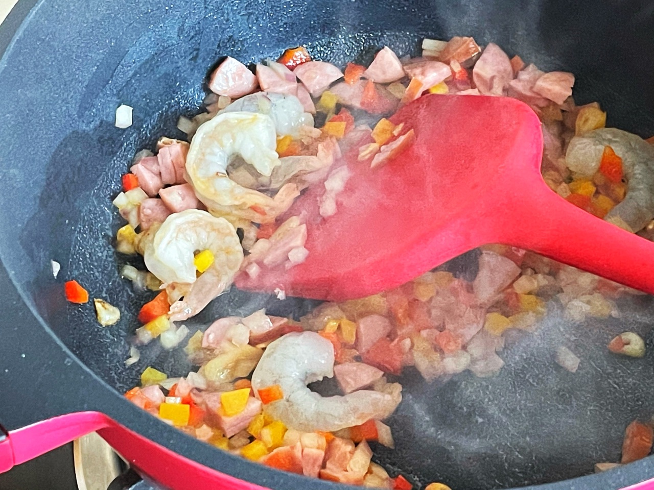 和风虾仁乌冬面
