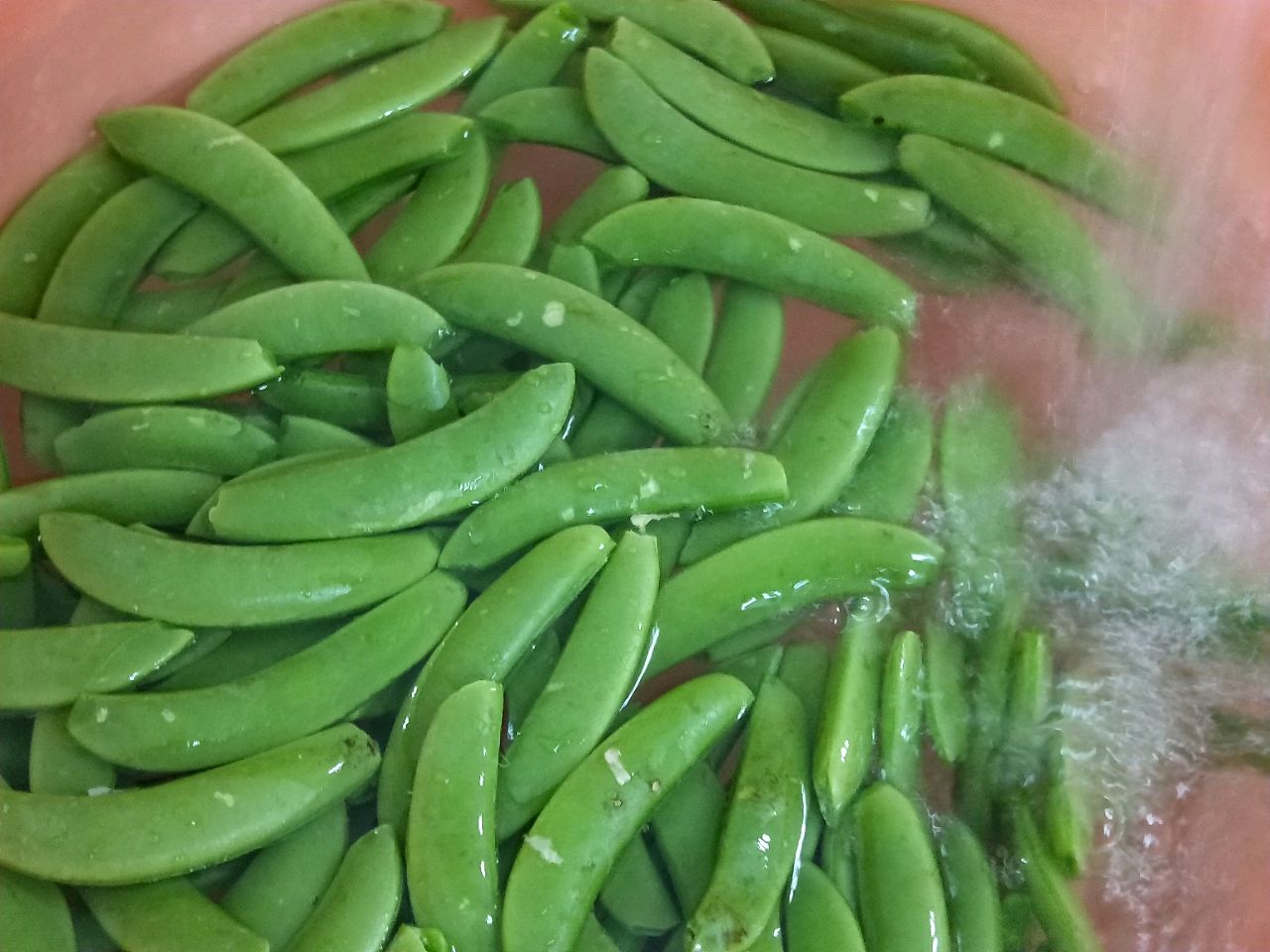 荷兰豆炒肉片