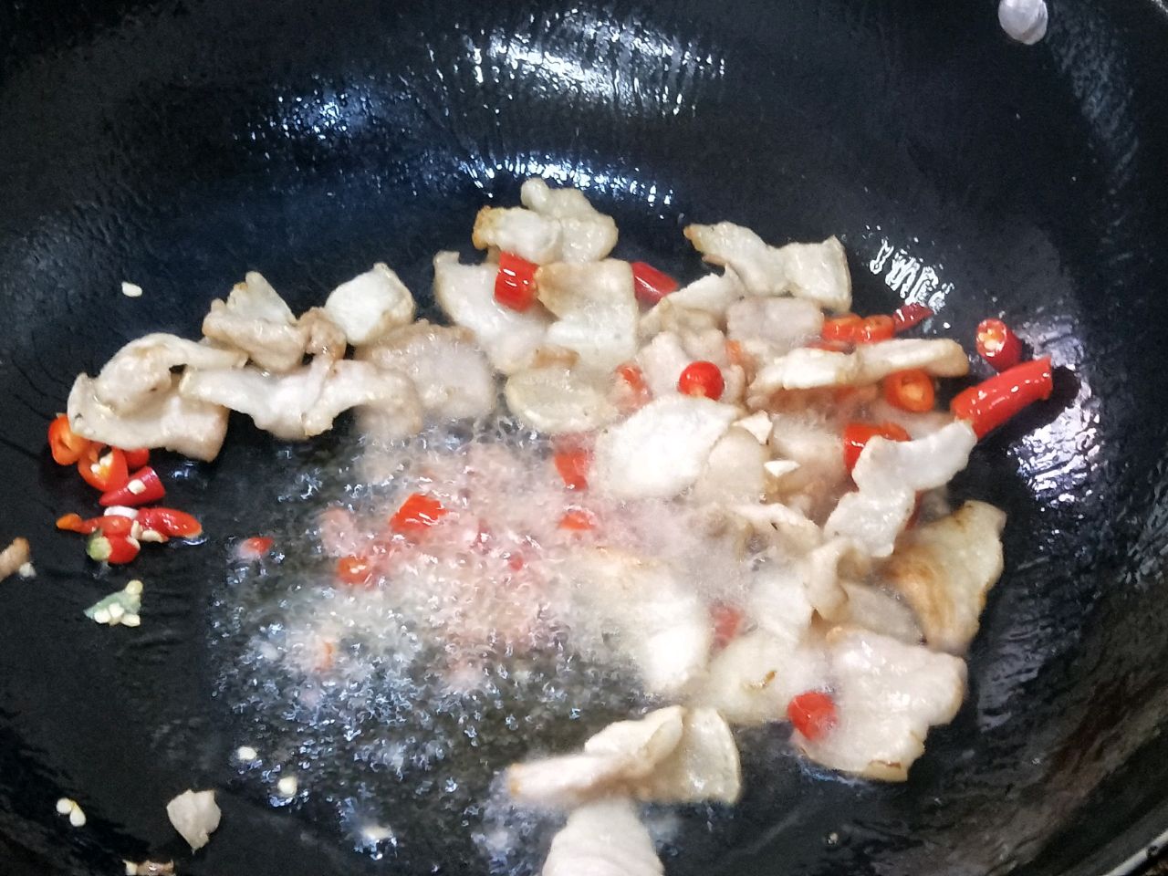 荷兰豆炒肉片