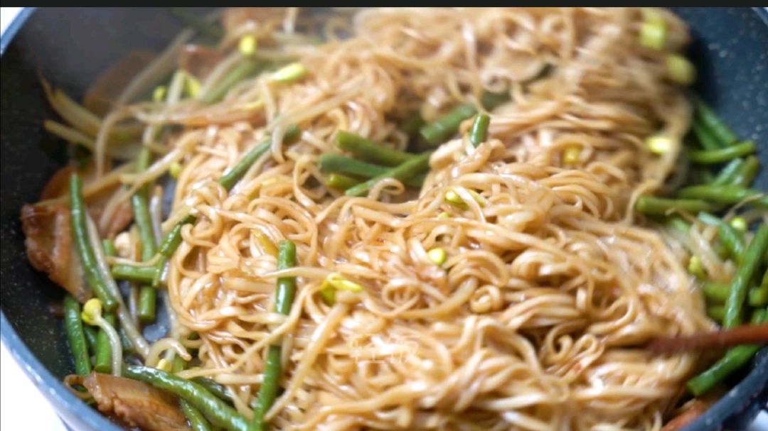 河南特色美食豆角焖面！！！