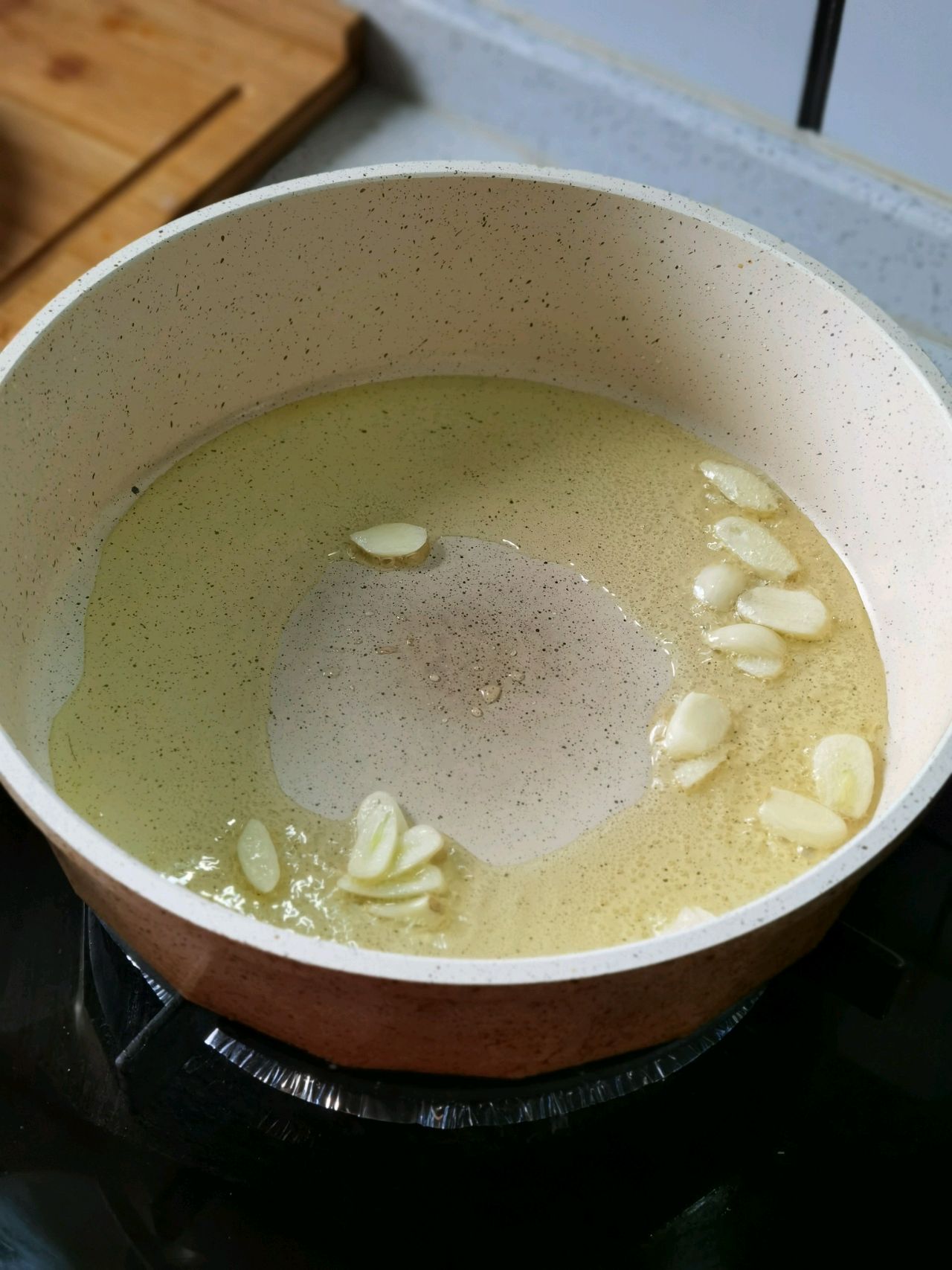 荷塘月色～鲜藕炒甜脆豌