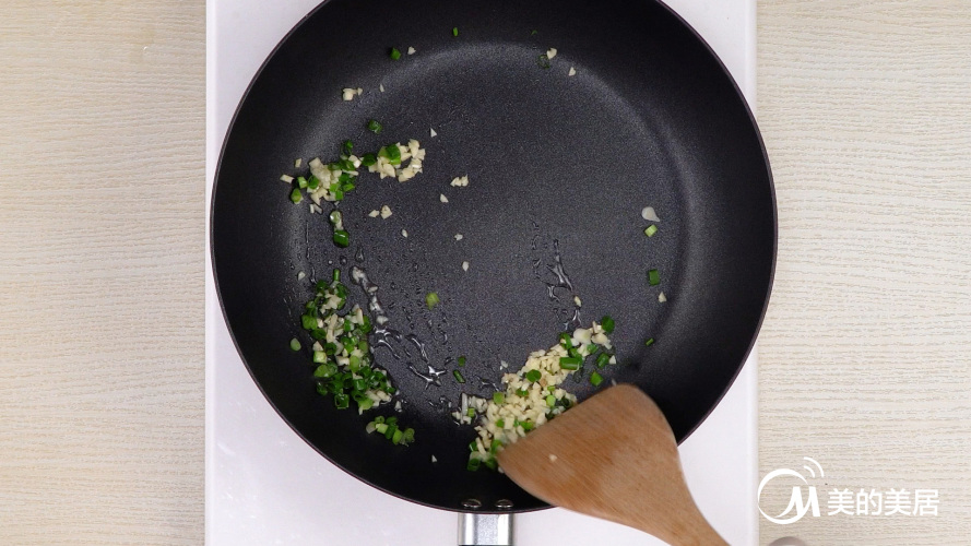 核桃豌豆苗