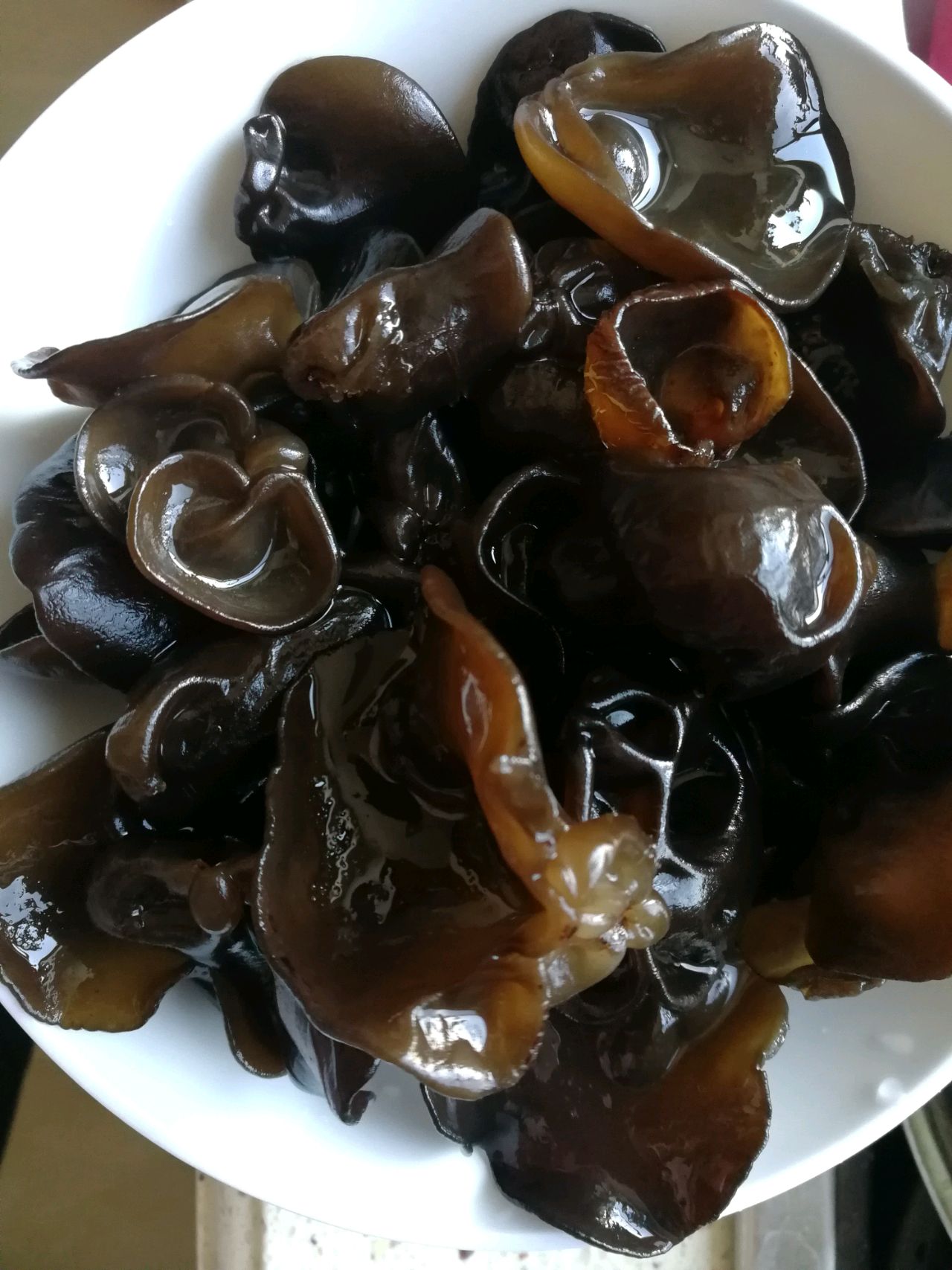 黑白配（山药炒木耳）