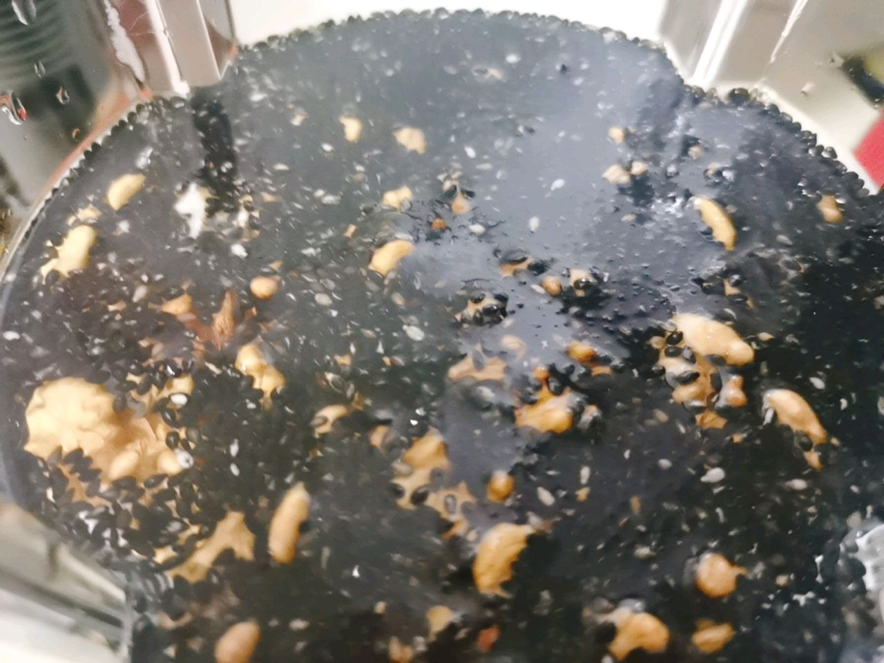 黑豆核桃米糊