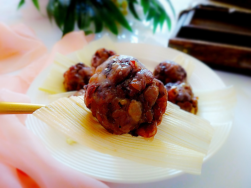 黑豆红枣糯米糕