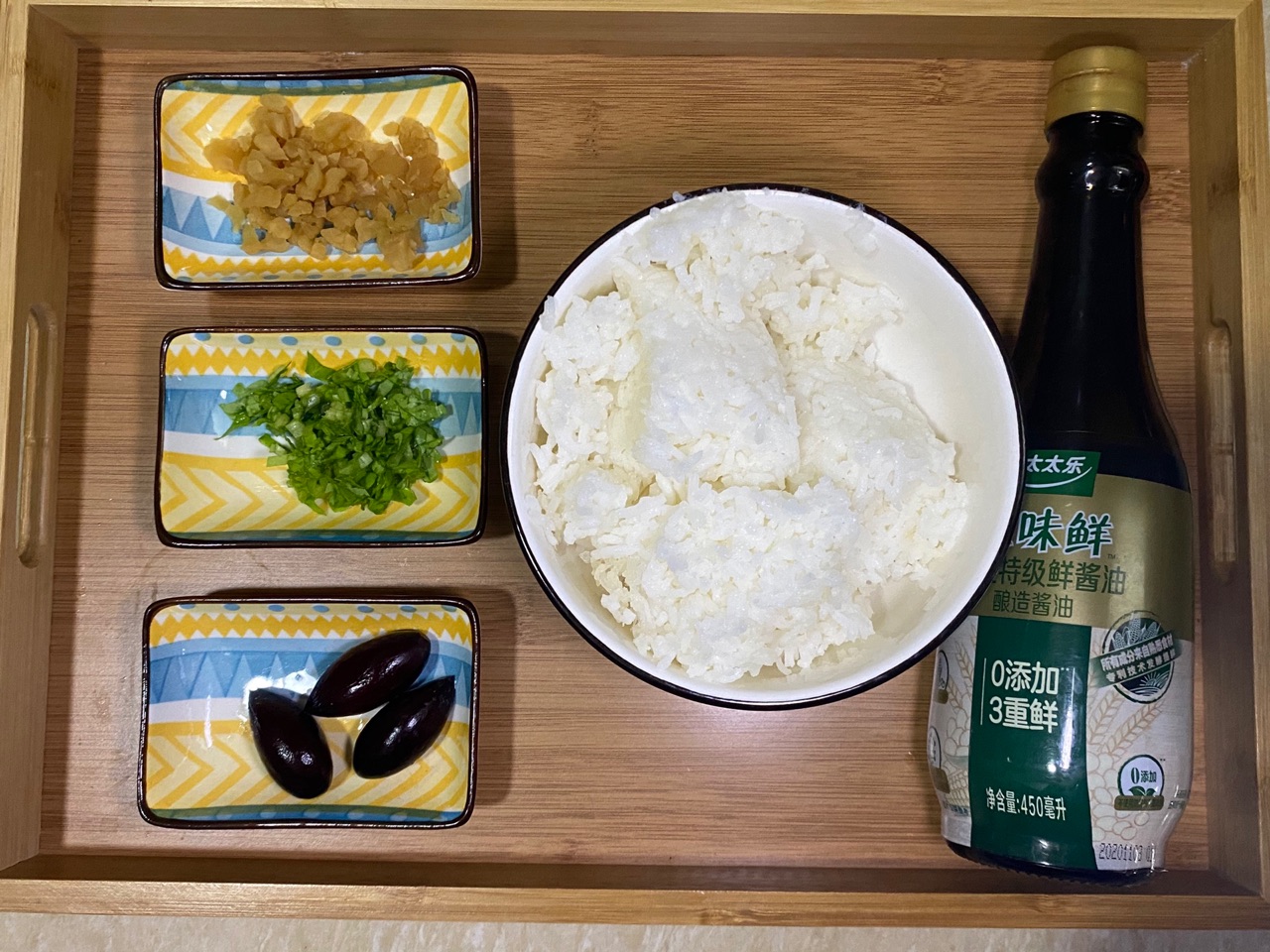 黑橄榄菜脯炒饭