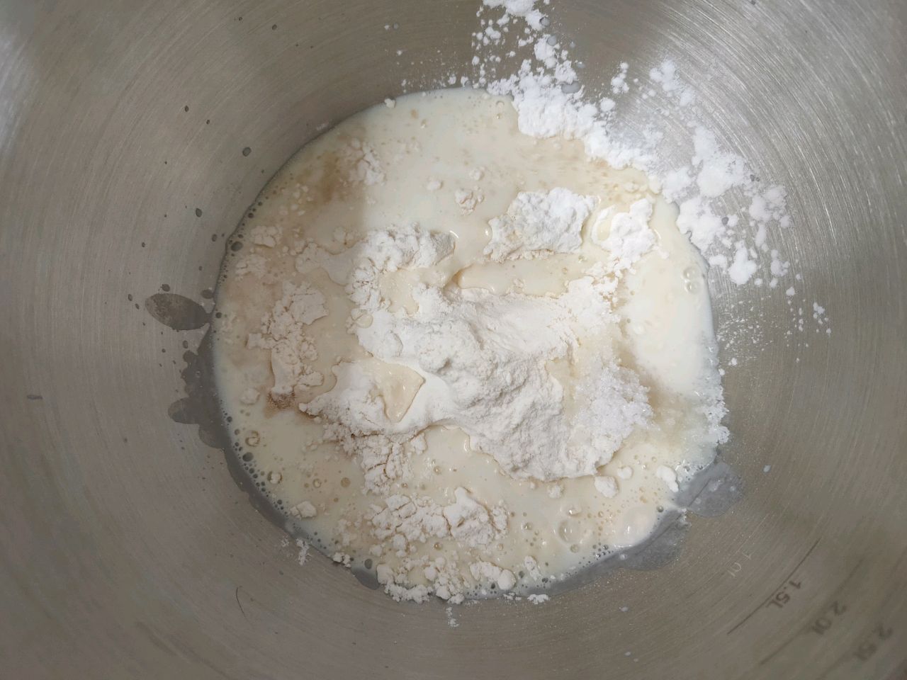 黑胡椒肉丁披萨(自制披萨饼底)