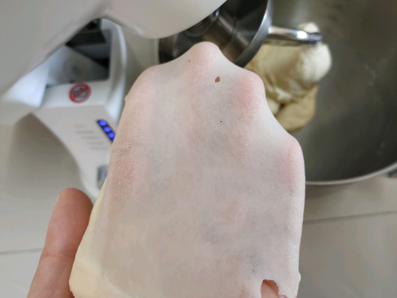 黑胡椒肉丁披萨(自制披萨饼底)