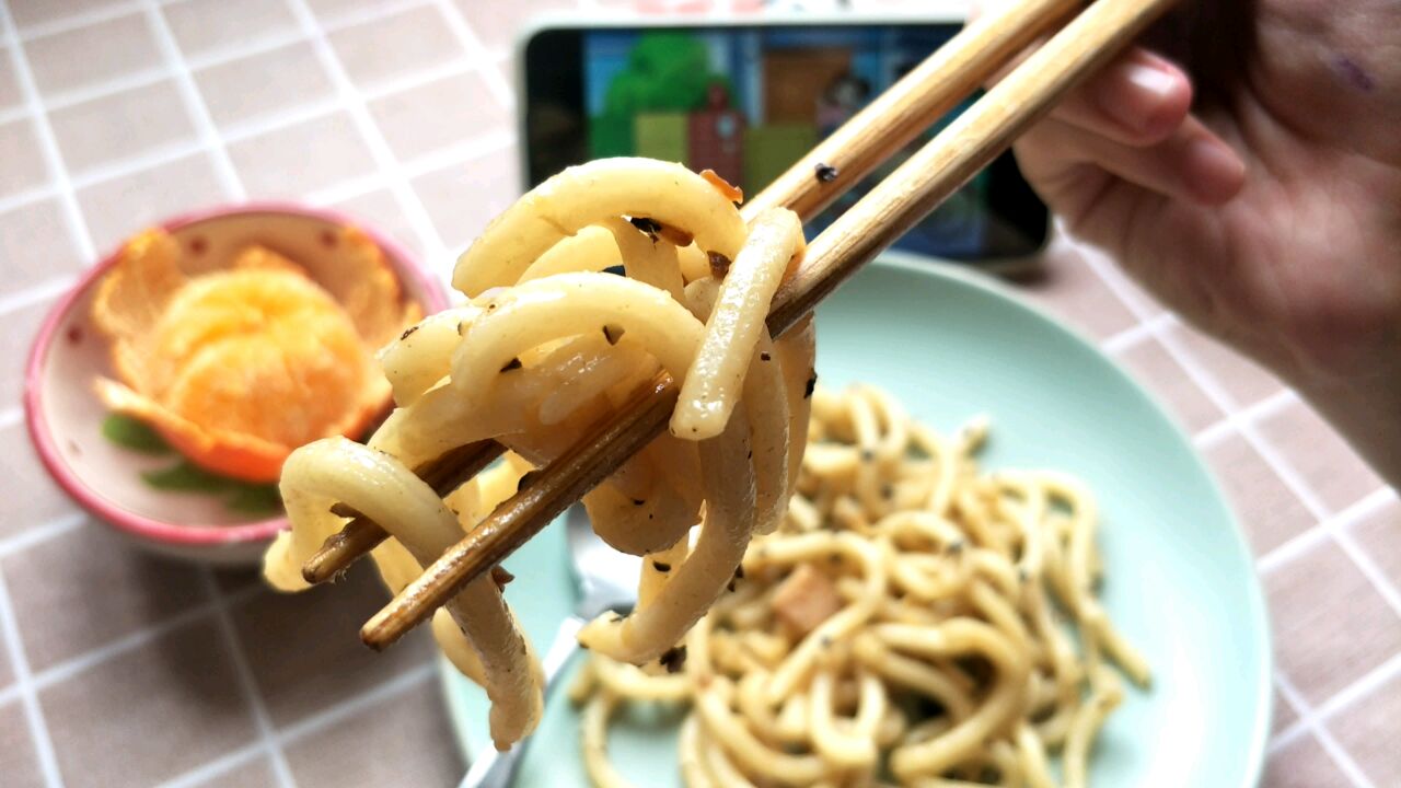黑胡椒乌冬面 简单快手