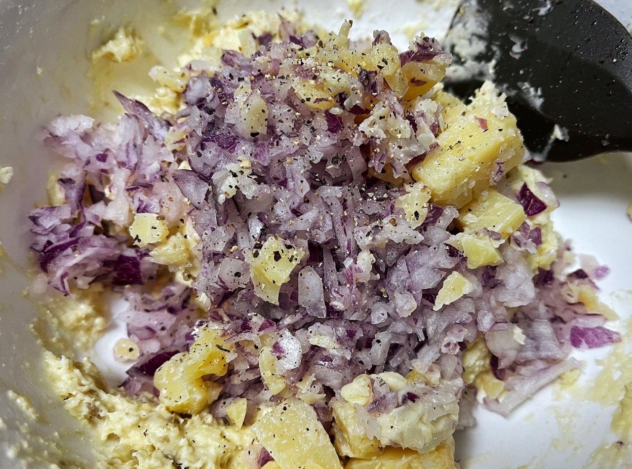 黑胡椒洋葱芝士司康