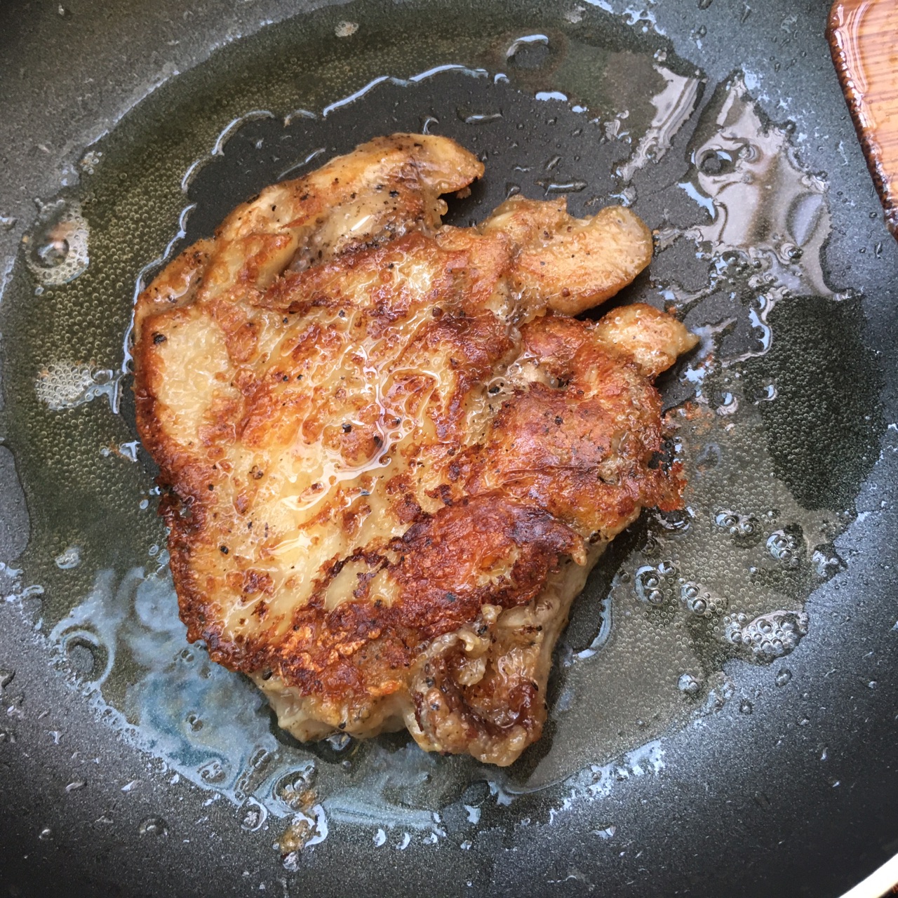 黑椒鸡排炒苦瓜