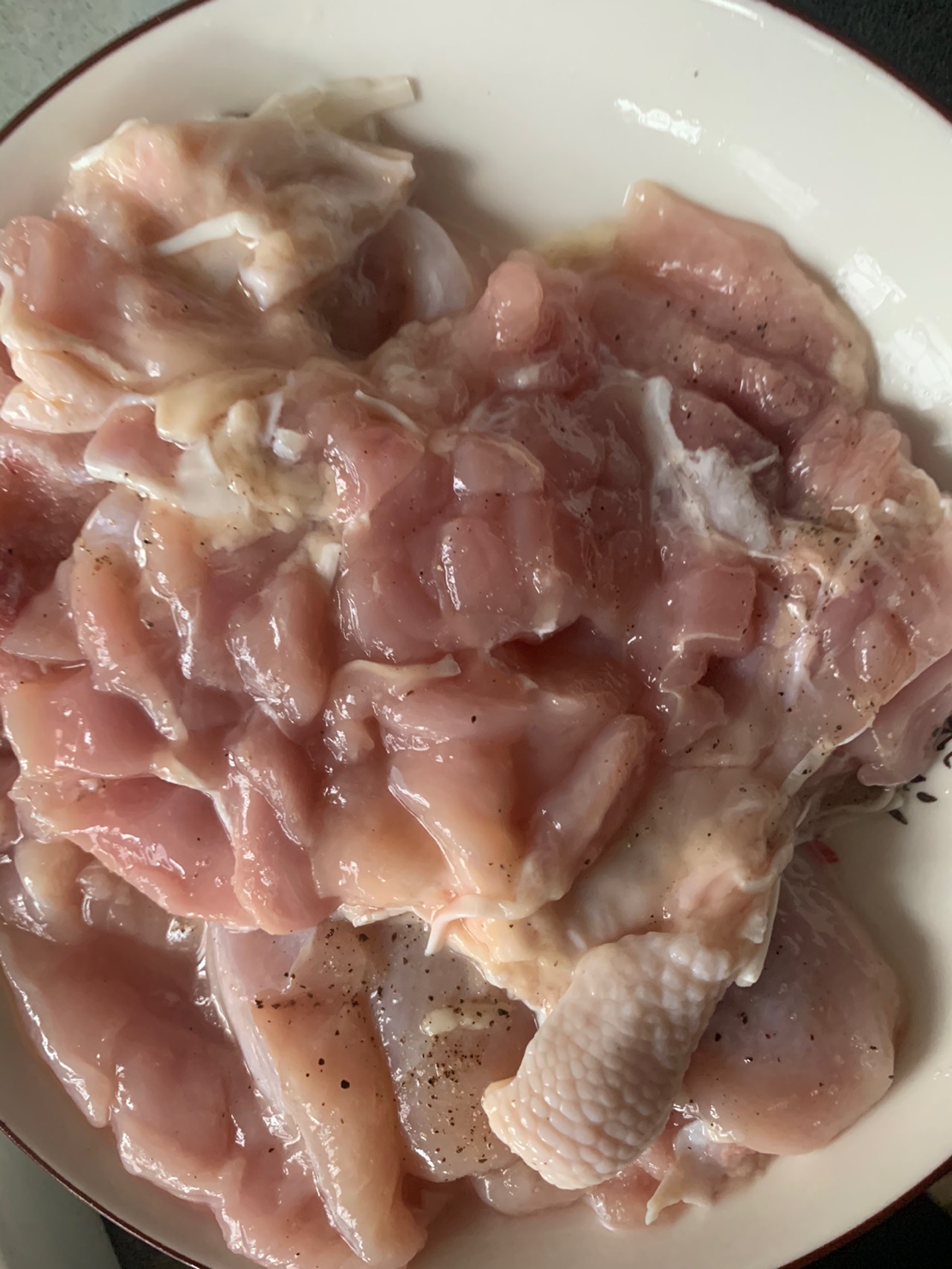黑椒鸡腿