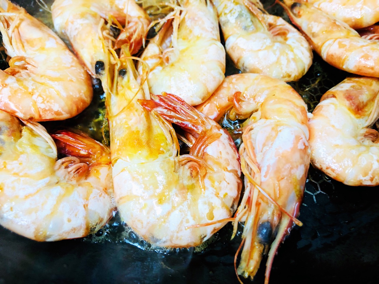 黑椒煎虾