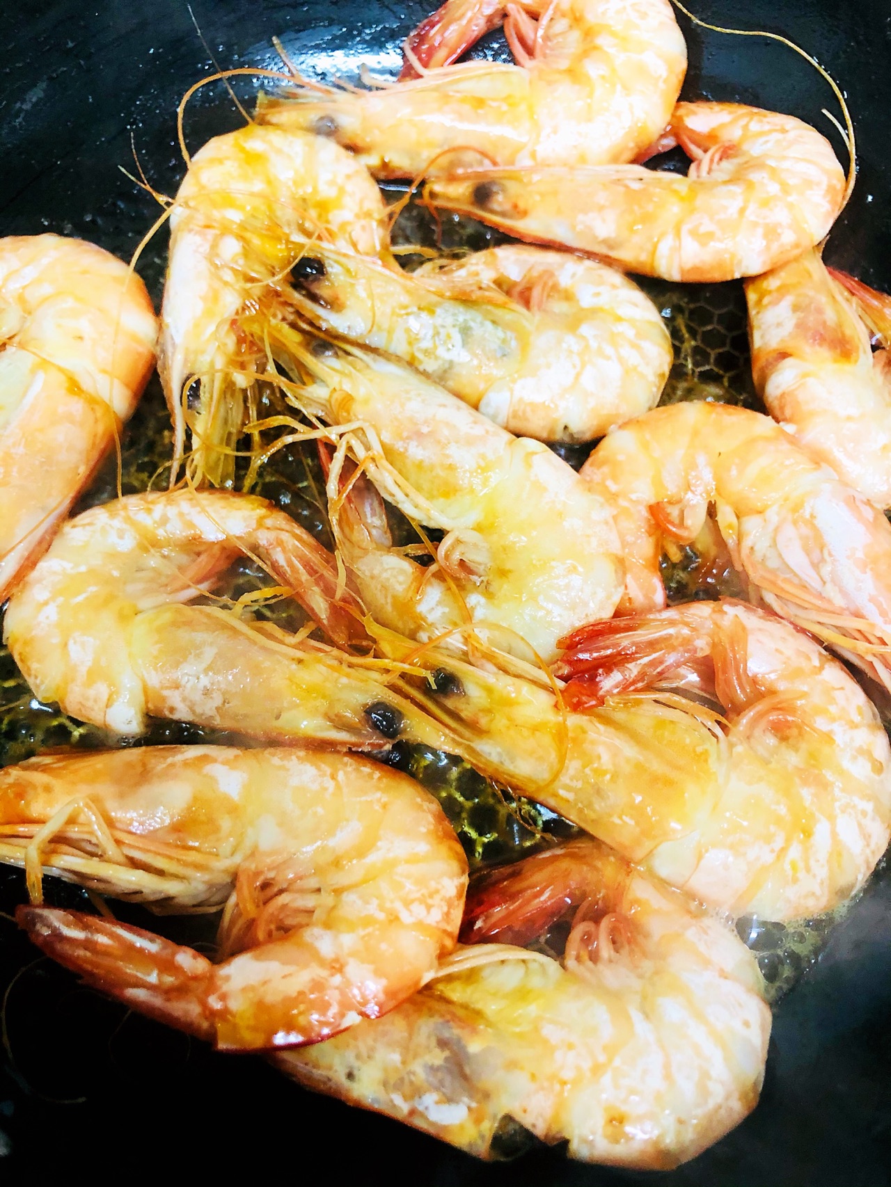 黑椒煎虾
