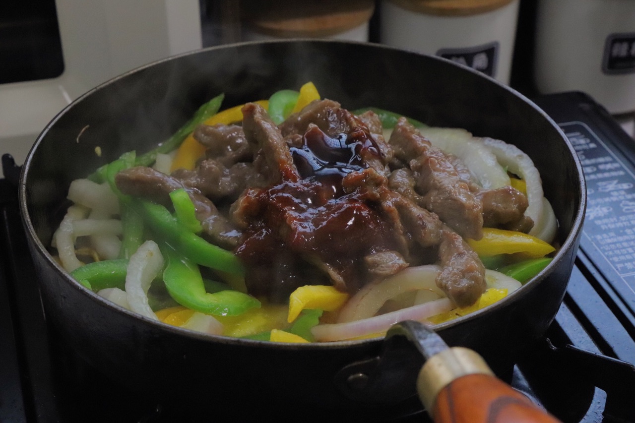 黑椒牛柳
