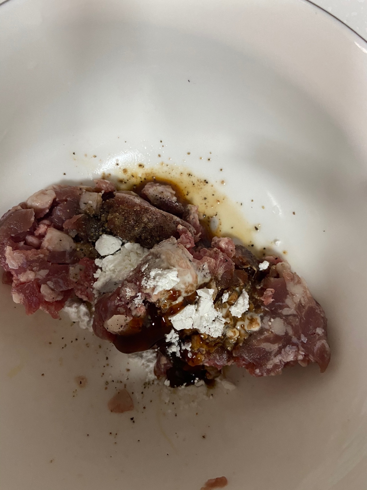 黑椒牛肉意面