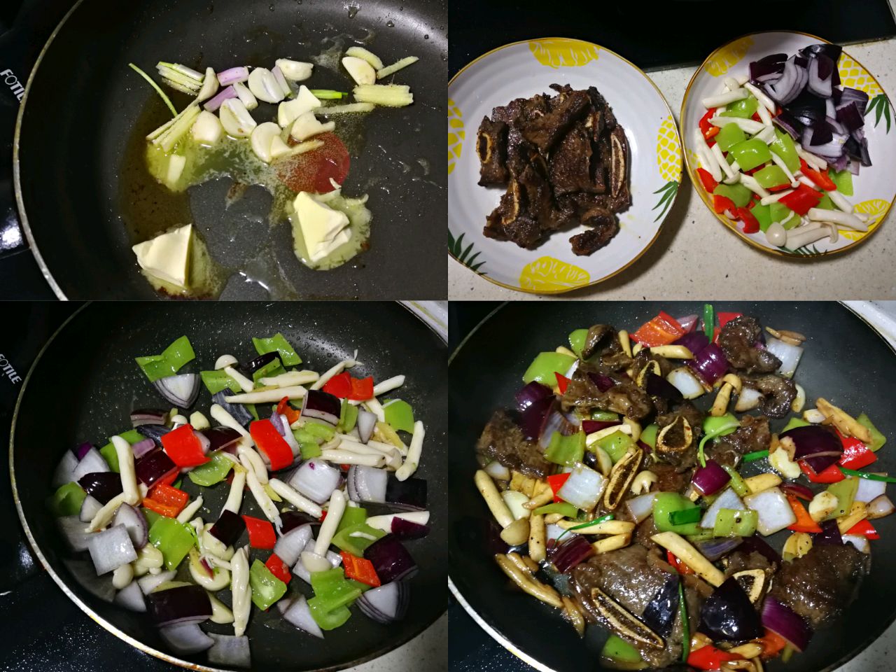 黑椒牛仔骨