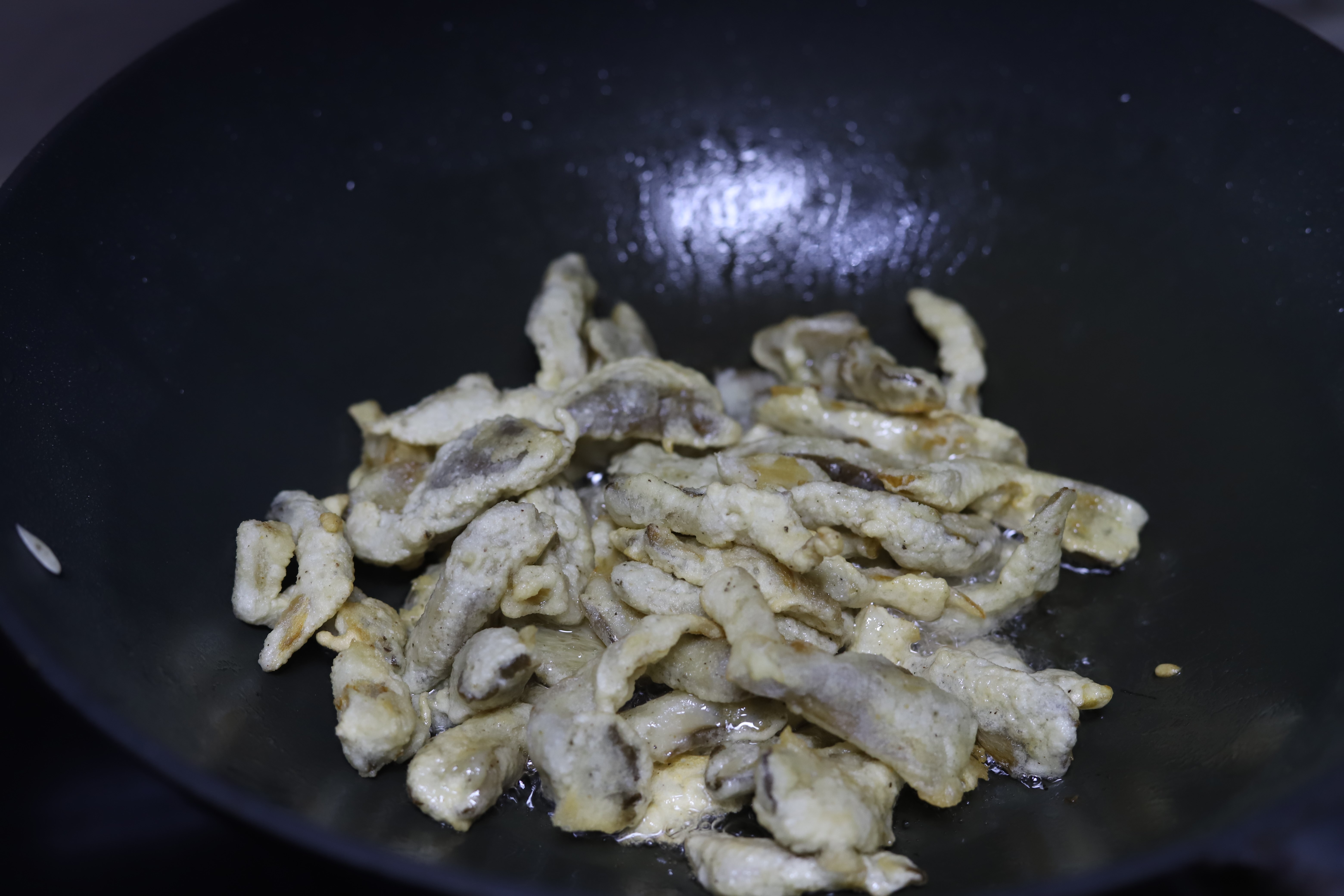 黑椒炸蘑菇