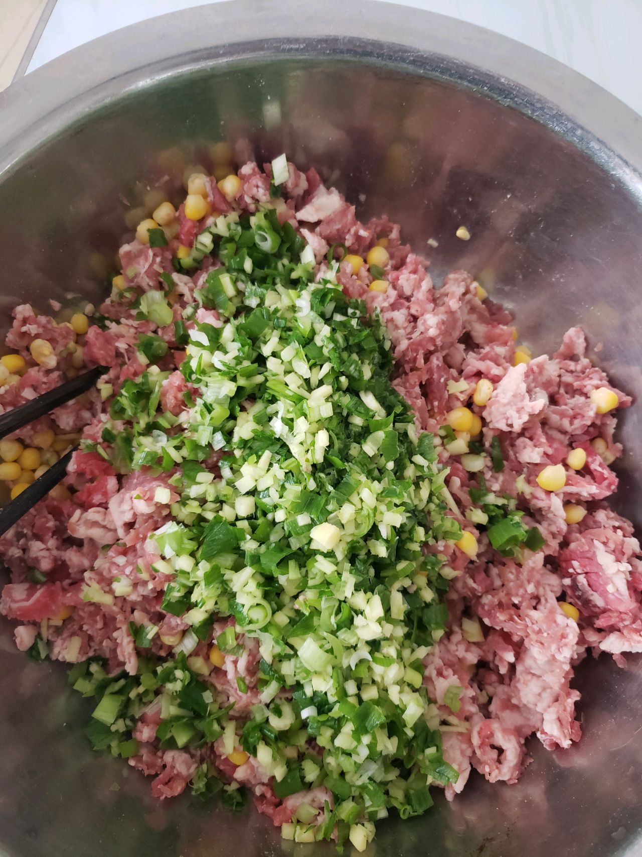 黑麦羊肉玉米馅饼