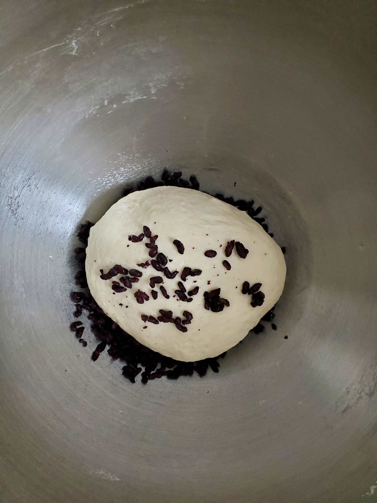 黑米红豆贝果