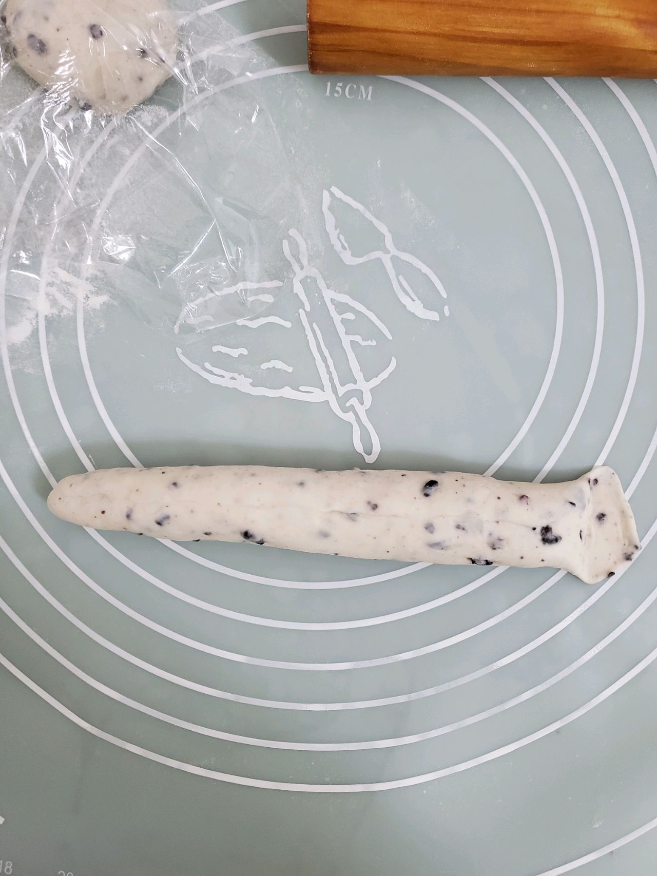 黑米红豆贝果