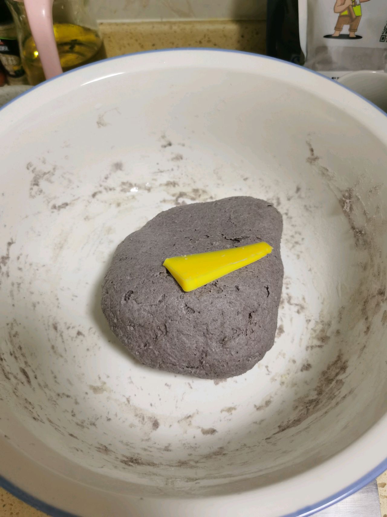 黑米馒头
