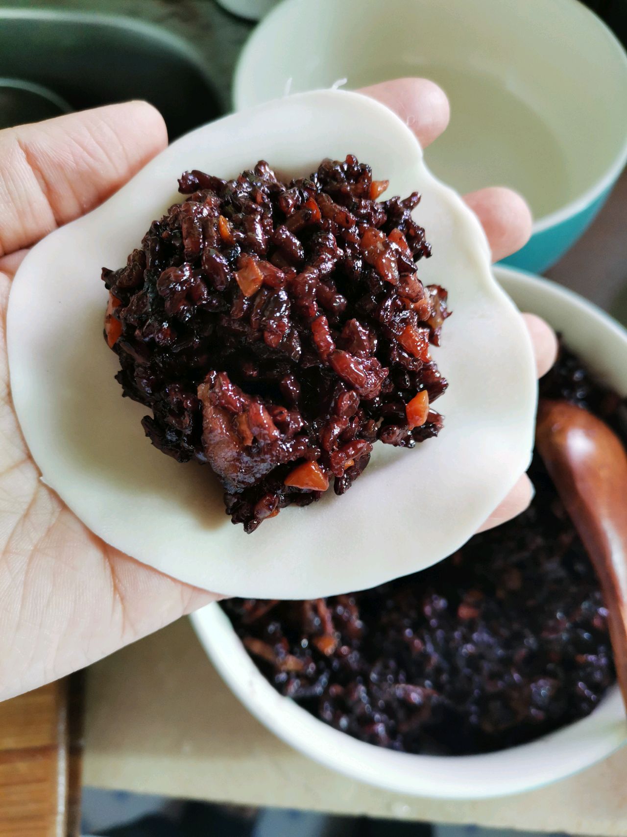 黑糯烧卖