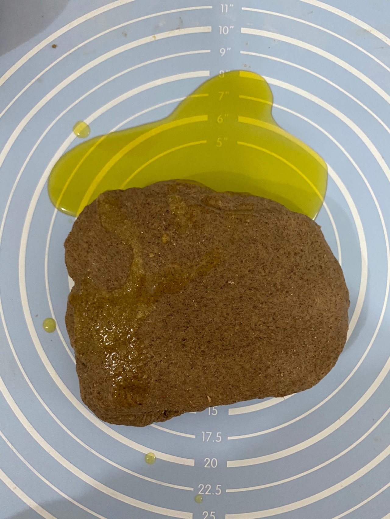 黑全麦果干吐司面包