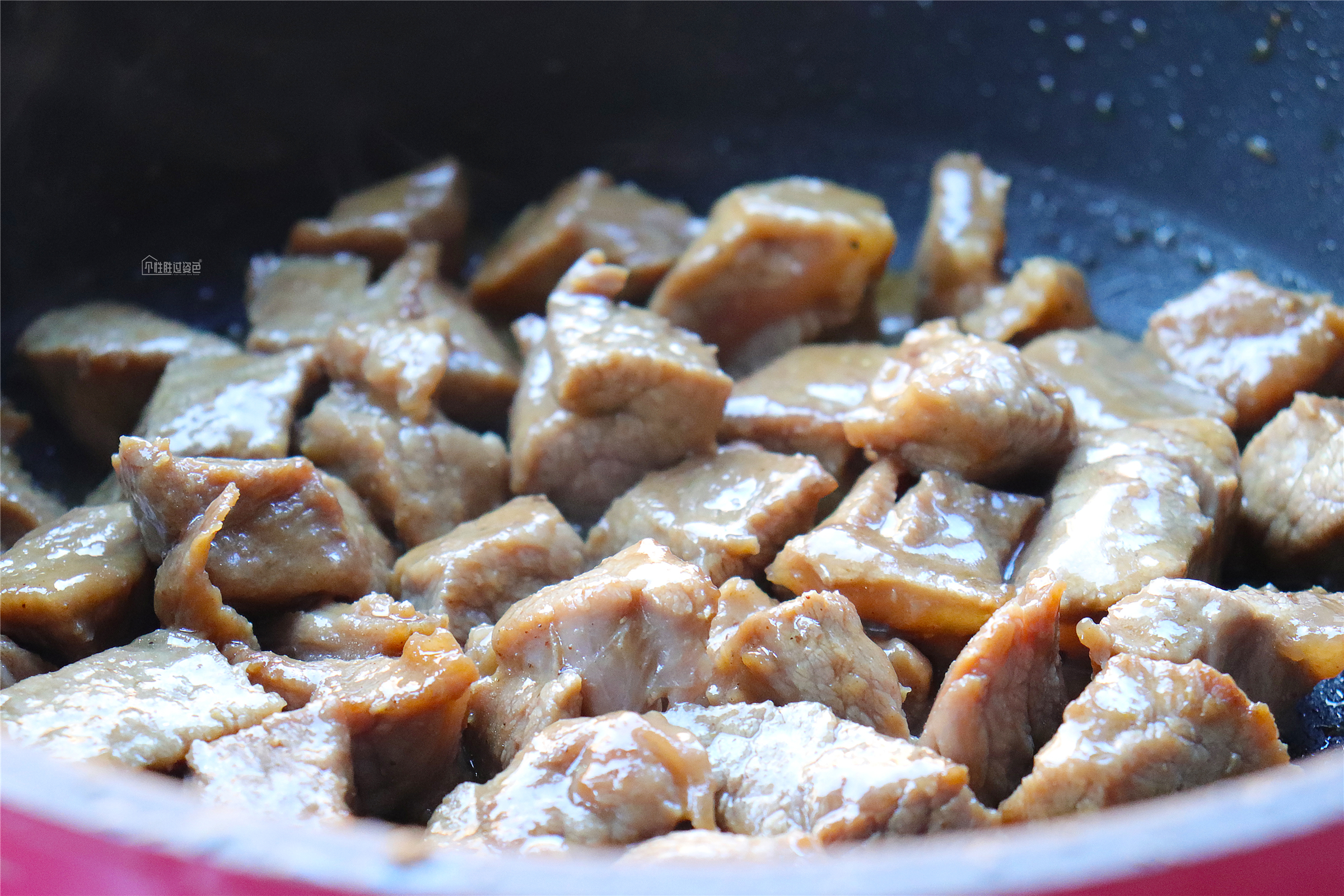 黑蒜子牛肉粒