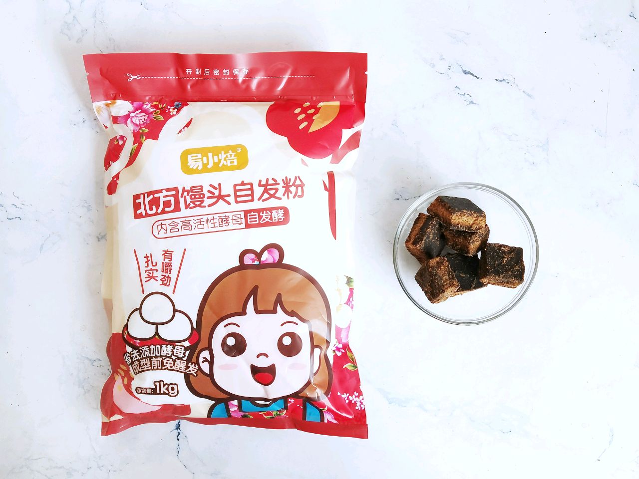 黑糖开花馒头
