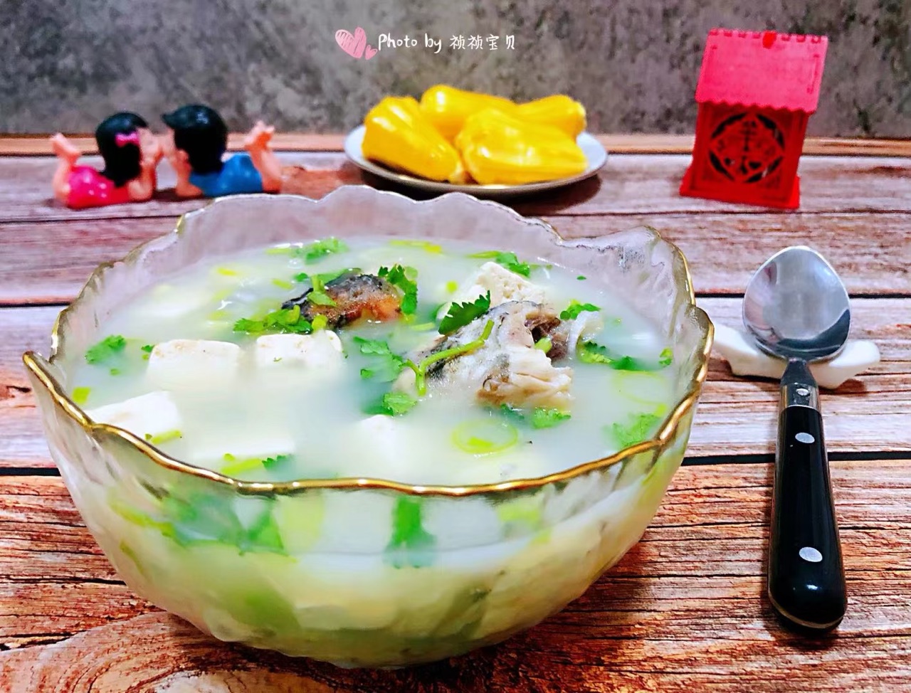 黑鱼豆腐汤