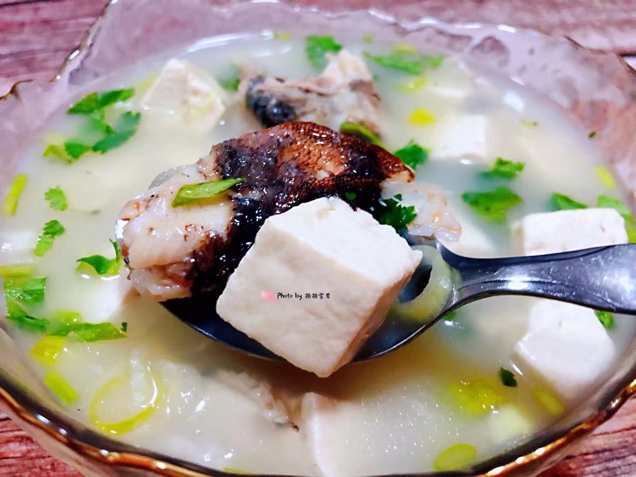 黑鱼豆腐汤