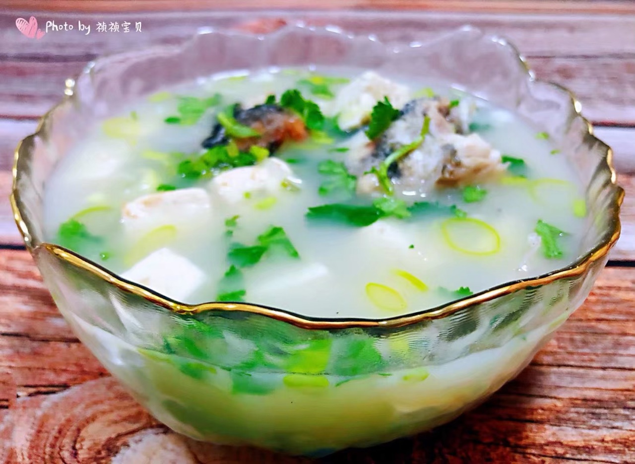 黑鱼豆腐汤