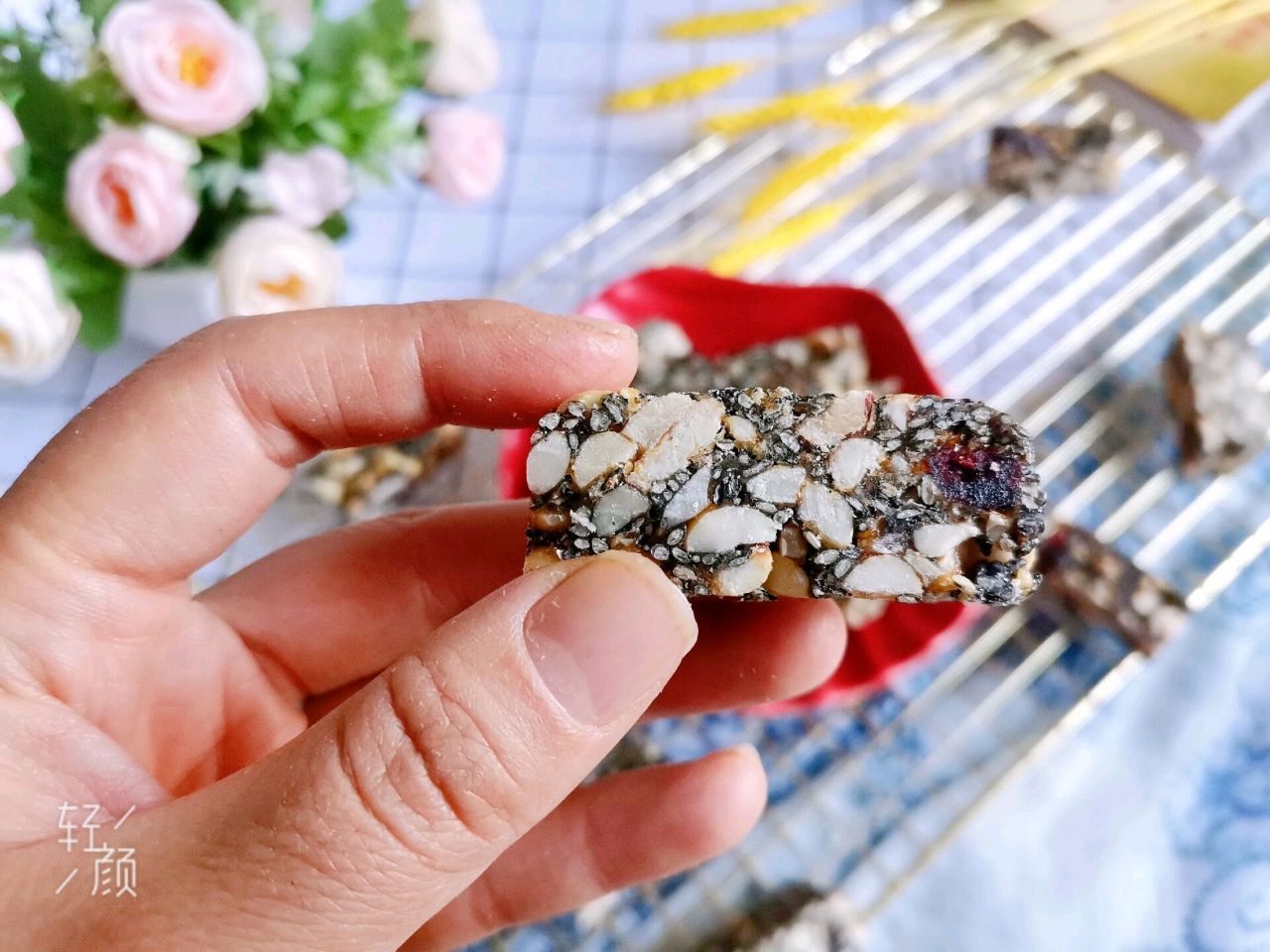 黑芝麻花生糖