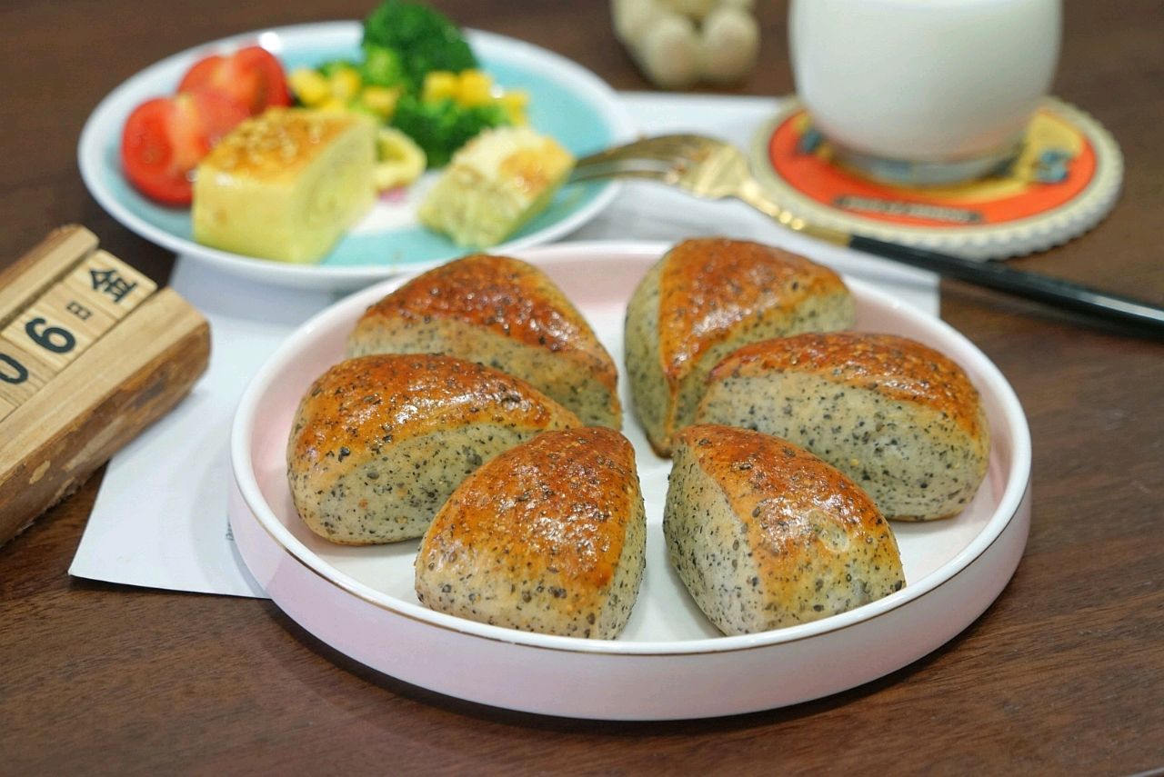 黑芝麻司康（酵母版）