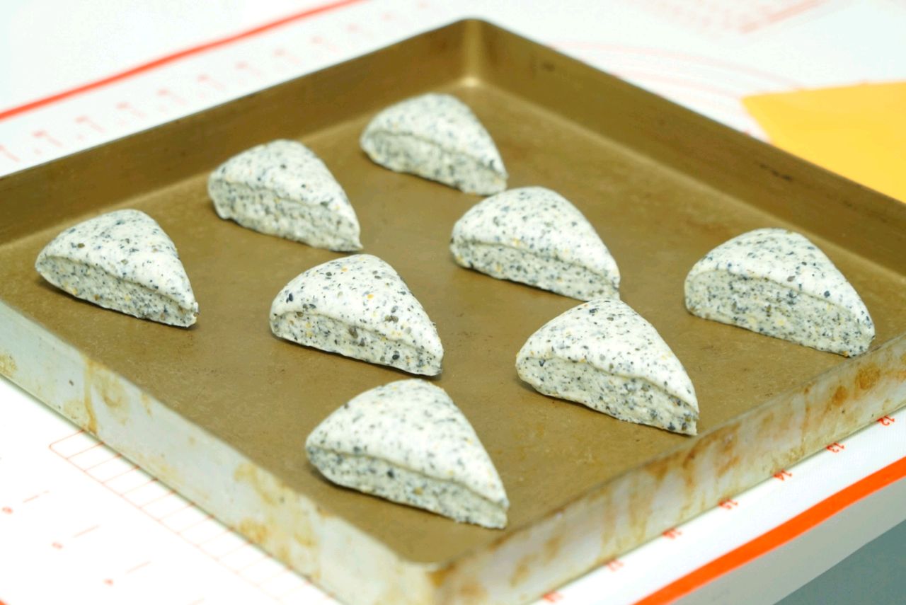 黑芝麻司康（酵母版）
