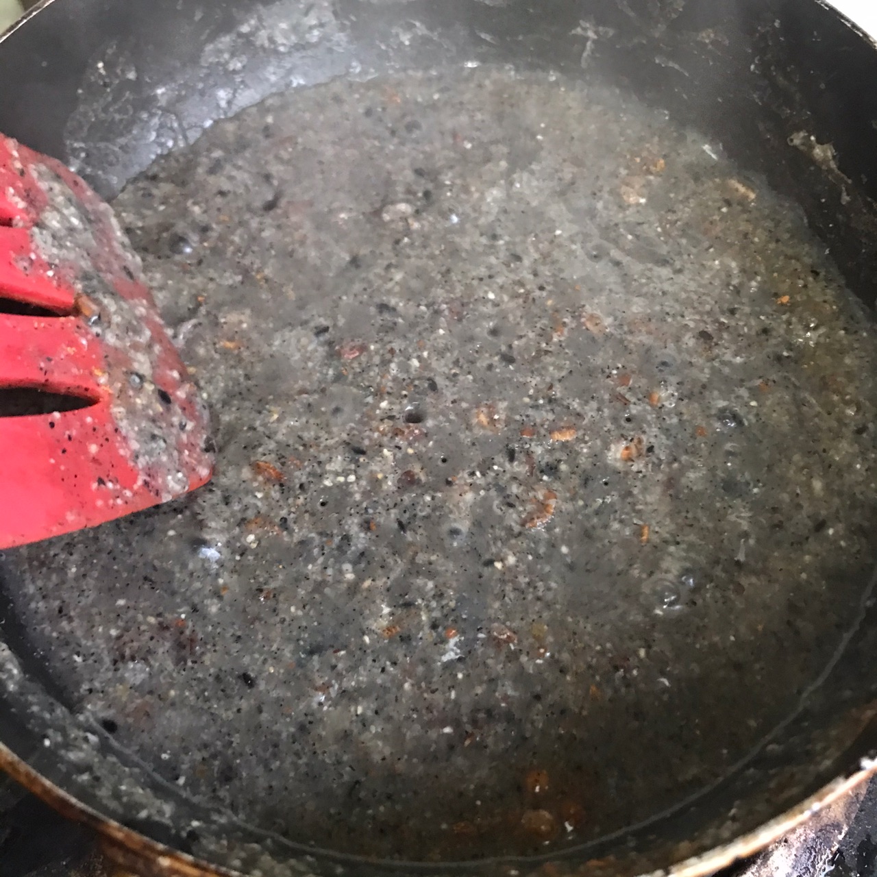 黑芝麻燕麦粥