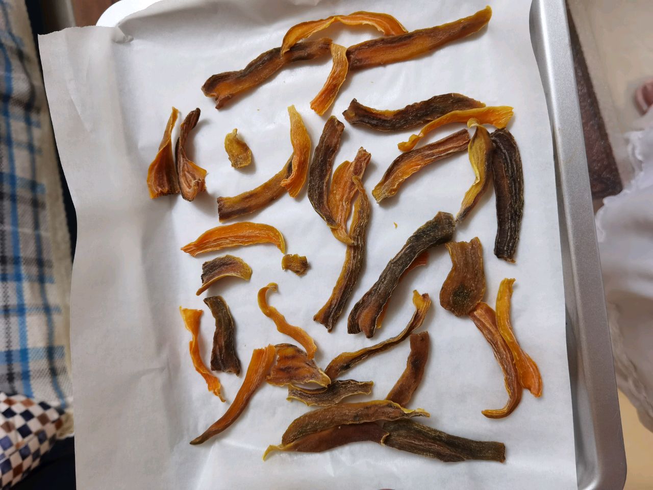 很硬的红薯干