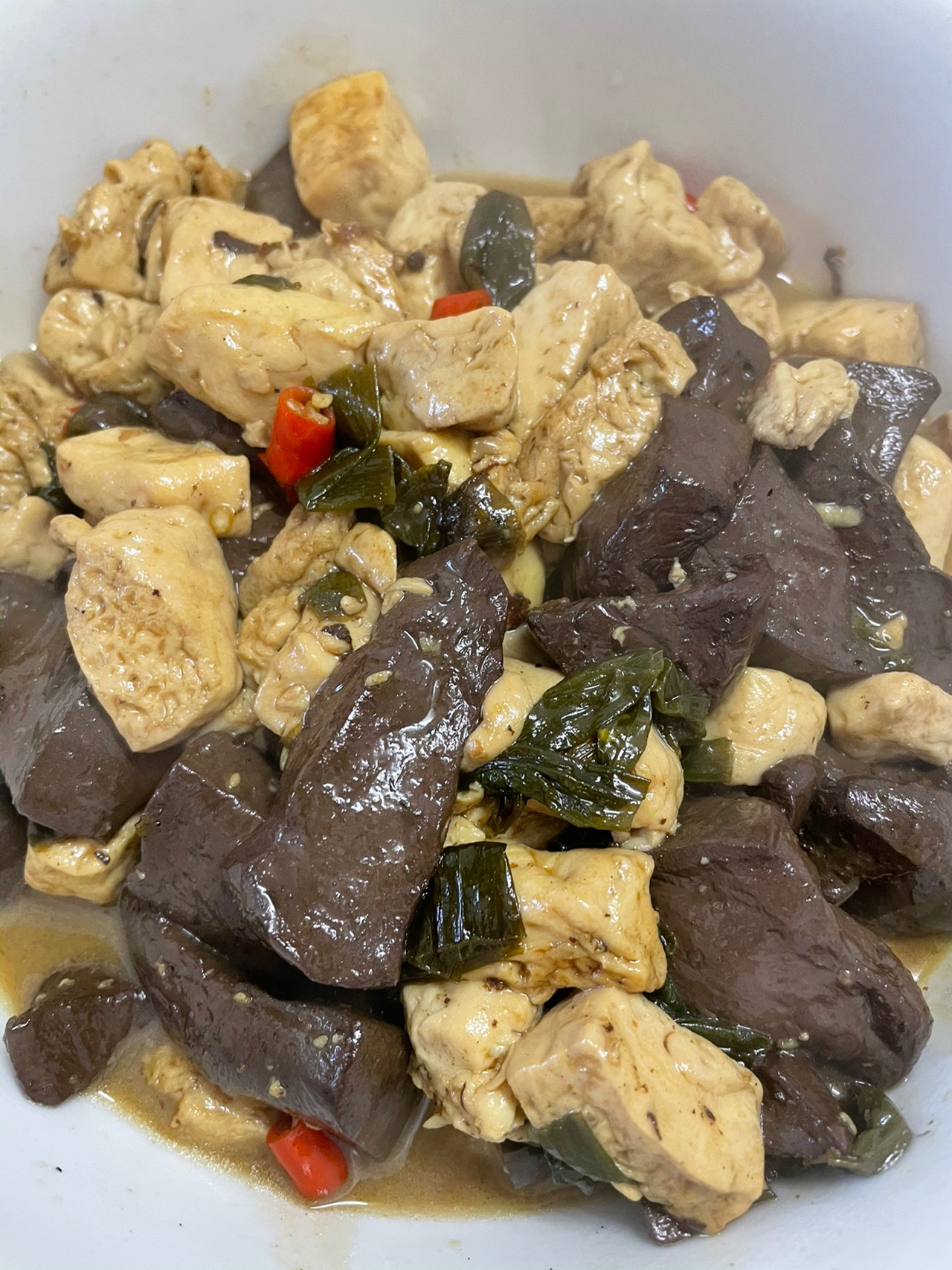 红白豆腐