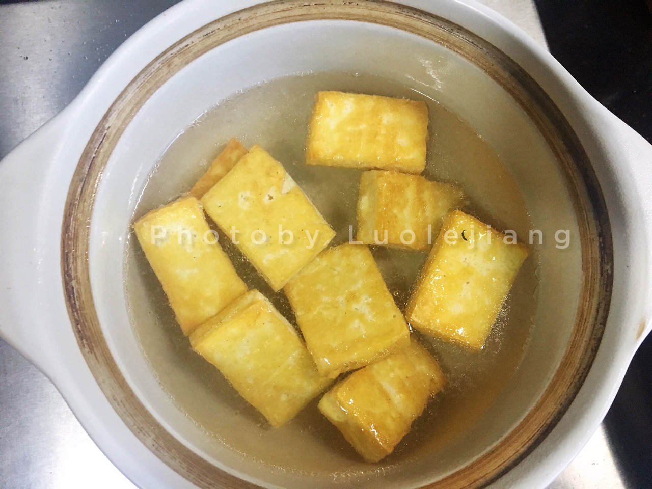 红白豆腐虾仁煲