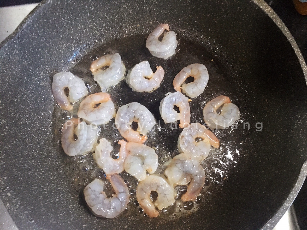 红白豆腐虾仁煲
