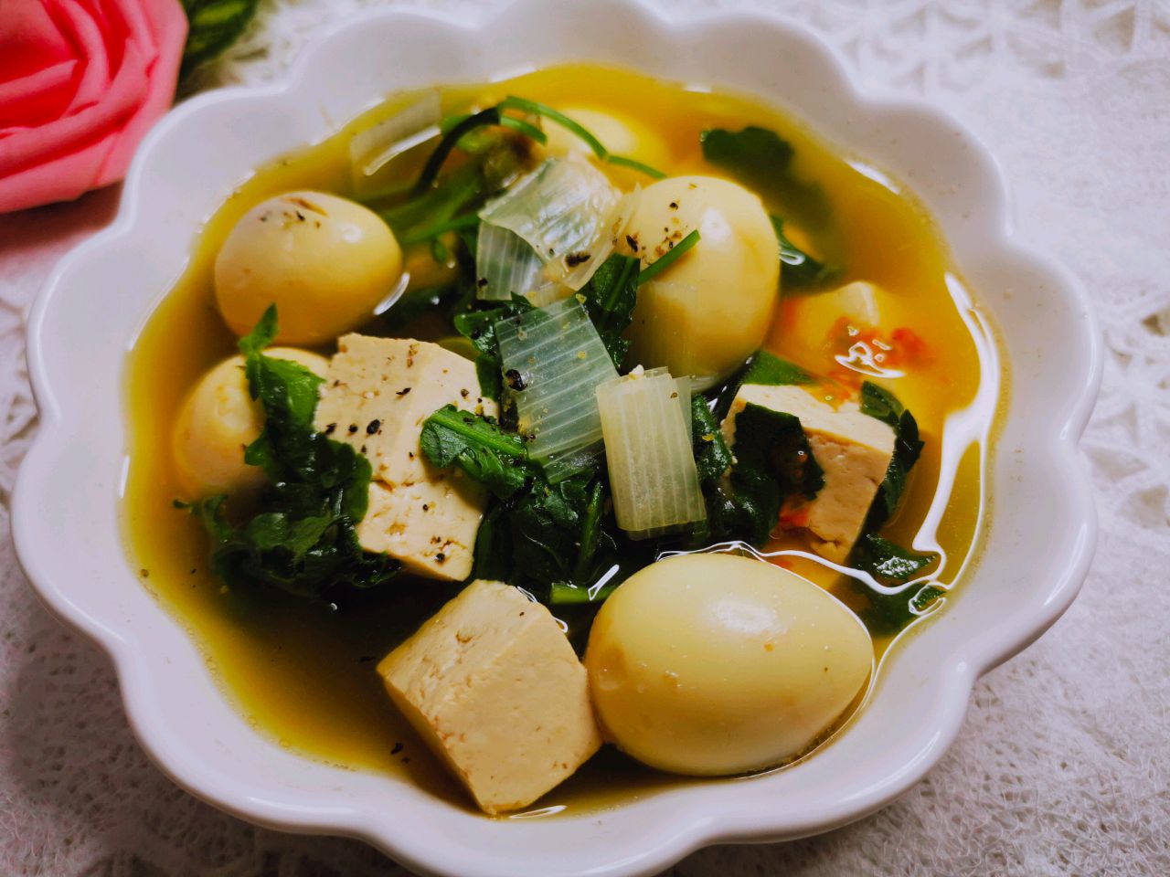 红茶豆腐汤 暖胃又暖心