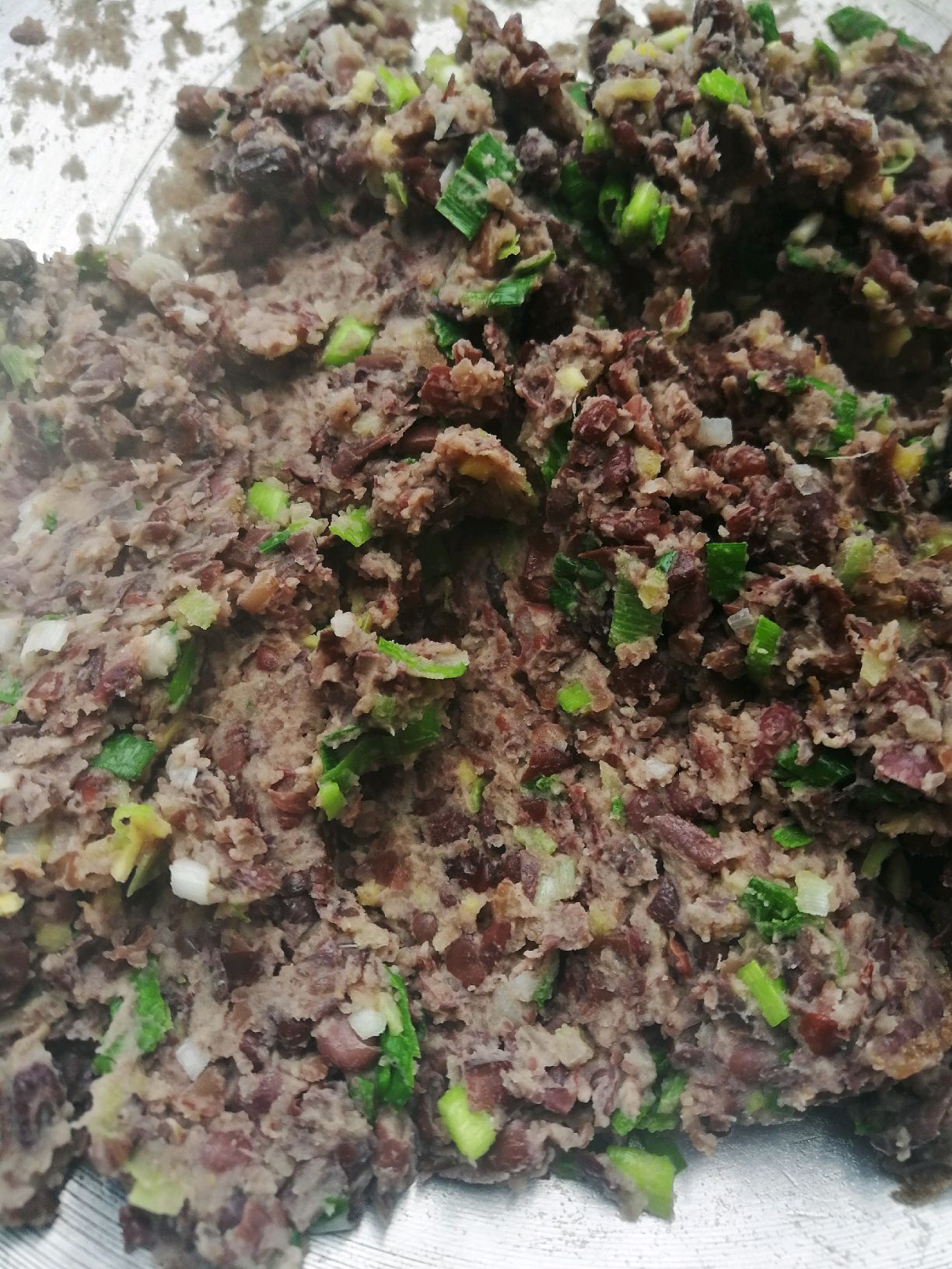 红豆包子