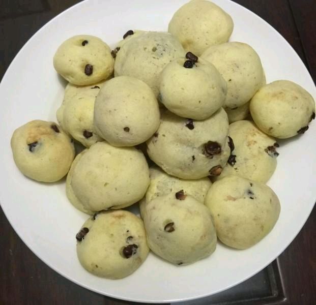红豆麻薯包