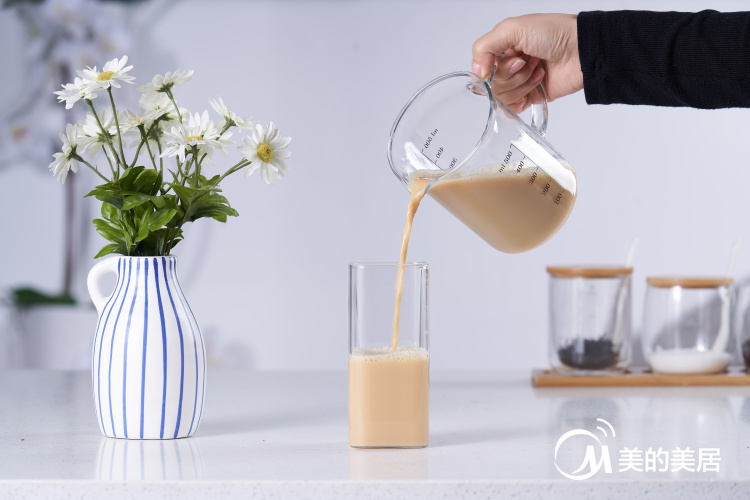 红豆奶茶