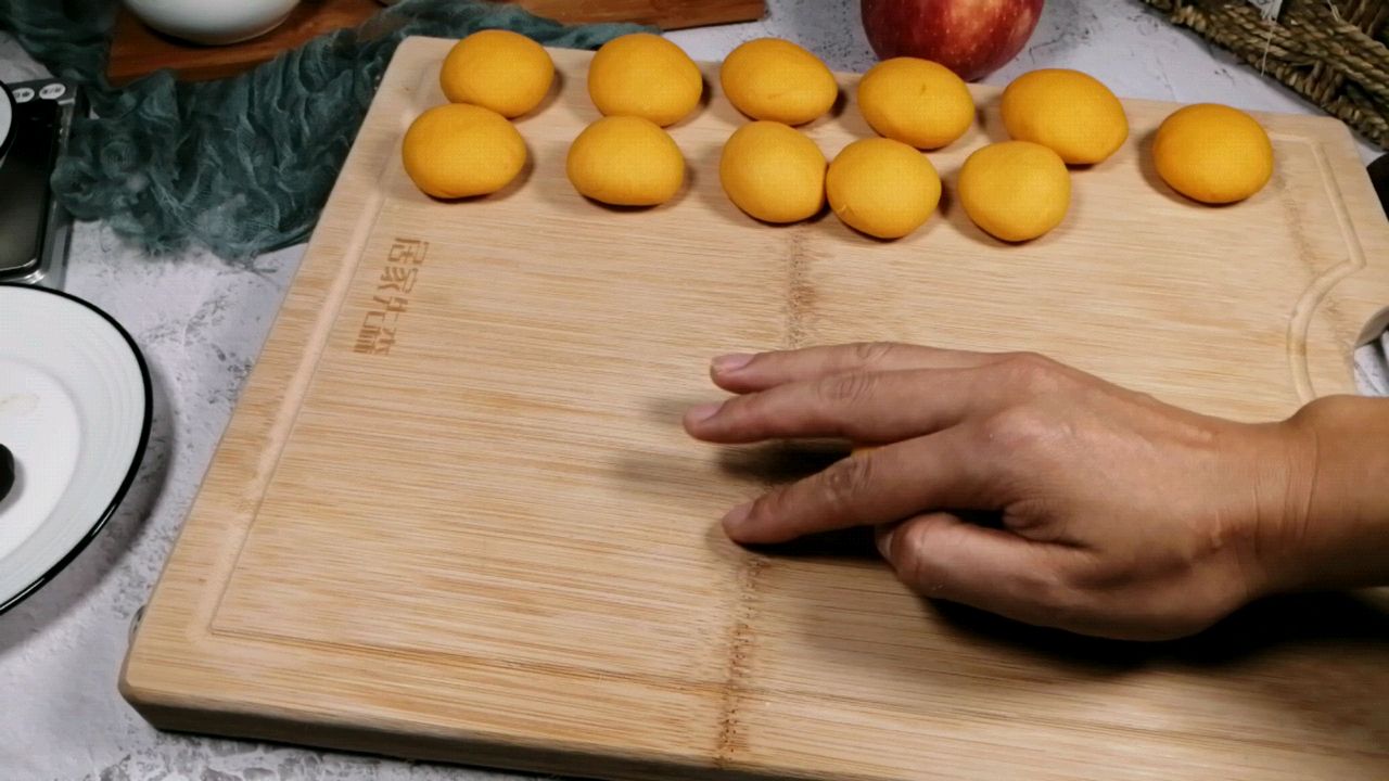 红豆沙南瓜包